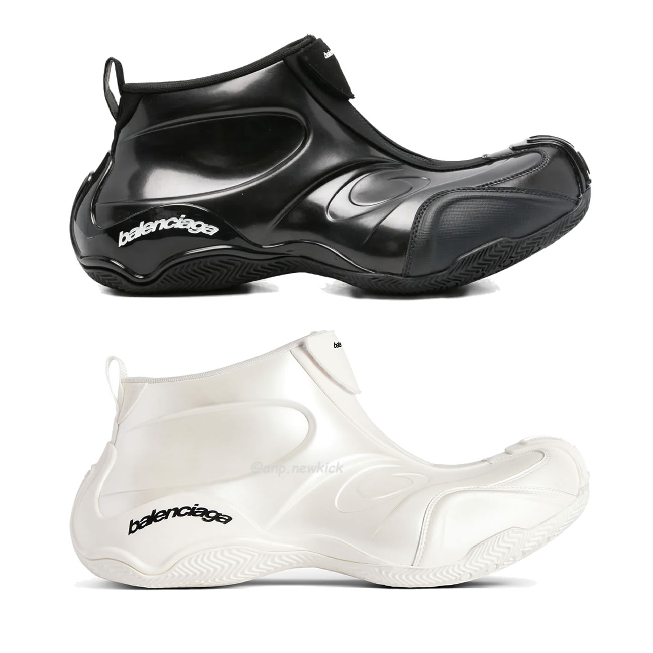 Balenciaga Basketball Sneaker In White 824909 Wbkbm9000 (17) - www.newkick.org